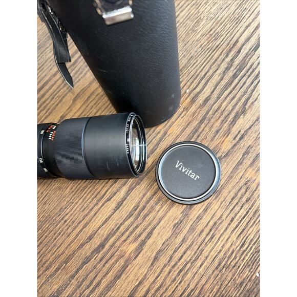 Vivitar Tele-Zoom Camera Lens,85-205mm Auto Zoom 1:3.8,Black Hard Carry Case - Picture 5 of 6